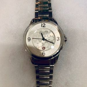 Coach women’s stainless steel watch